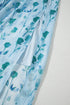 Green Floral Print Ruffled Side Slit Tube Top Maxi Dress